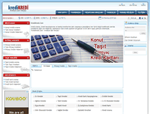 Tablet Screenshot of kredikredi.com